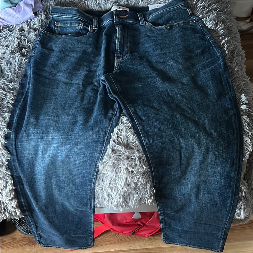 Lucky Brand Dark Wash Denim Jeans - Picture 2 of 2